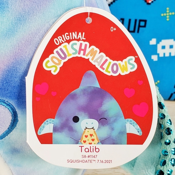 Squishmallow Talib the Pterodactyl 8" UltraSoft Valentine's Day Toy Plush NWT - Picture 10 of 12